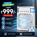 Ultimate Portable Air Cooler Fan with Rapid Cooling & Rechargeable Battery