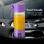 Smart Portable Mini Juicer Blender with USB Rechargeable Battery & High-Performance Motor