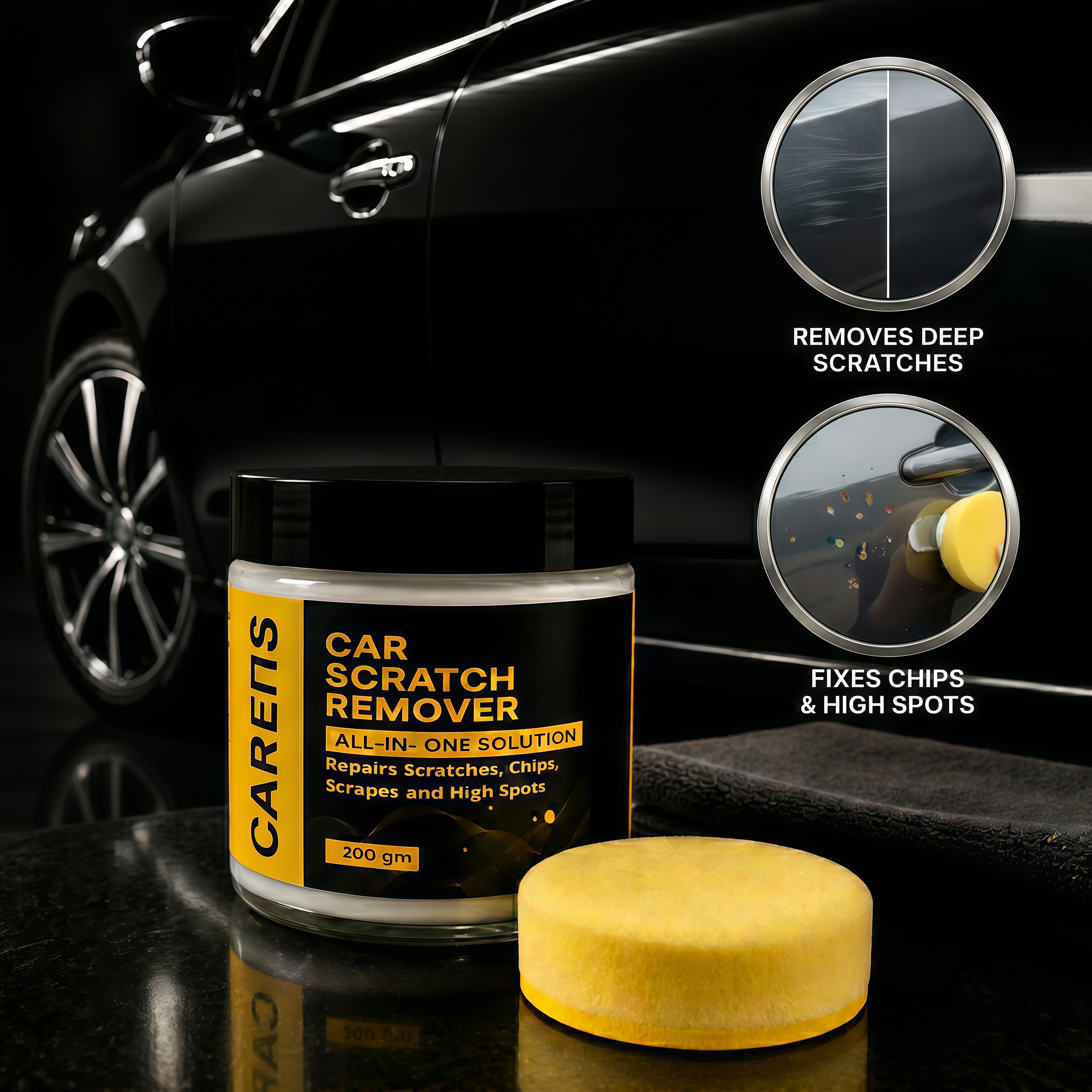 Premium Car Scratch Removal Cream with Deep Restoration & Long-Lasting Shine
